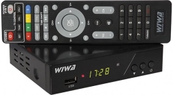 DVB‑T2 set‑top box WIWA H.265 Pro s HEVC, PVR in predvajalnikom Full HD