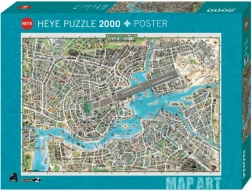 Puzzle HEYE 2000 kosov – mesto glasbe