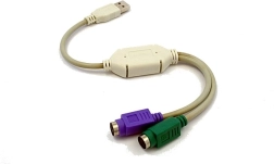 USB adapter za 2x PS/2 (tipkovnica in miška)