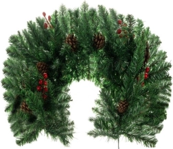 Okrasna božična girlanda 1m Ruhhy