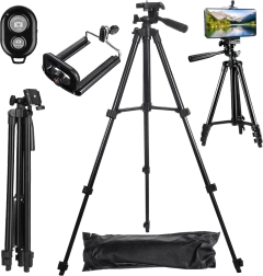 stativ za telefon z Bluetooth daljinskim upravljalnikom 4v1