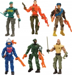 Vojak The Corps z opremo