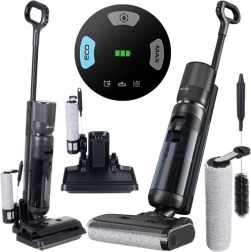 Brezžični pralni sesalnik Ruhhy Lixo 200 W s funkcijo samodejnega čiščenja