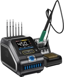 Spajkalna postaja FNIRSI z močjo 200 W DWS-200 F