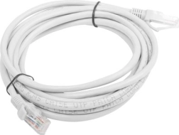 Patchcord cat.5e 3,0 m UTP siv
