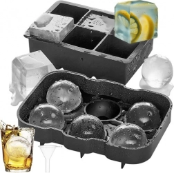 Silikonski kalupi 2v1 za ledene kocke in krogle RUHHY