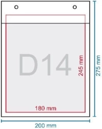 Mehurčasta kuverta D14 200 × 275 mm samolepilna
