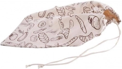 Bombažna vrečka za kruh in pecivo 40 × 40 cm