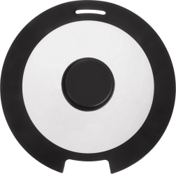 Steklen pokrov s silikonskim robom GRANDE COMBI 25 cm
