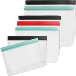 Set zip vrečk za živila 1 l / 1,2 l / 1,6 l, 7 kos