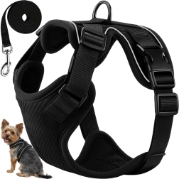 Purlov guard no-pull harness for dog and cat with leash, size S - 1 piece