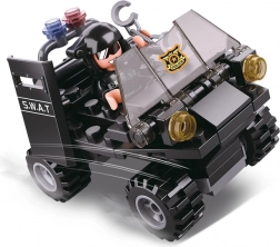 Sluban Policija 4v1 SWAT štirikolesnik sestavljanka