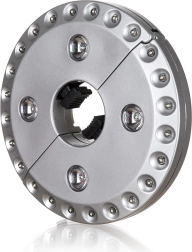 Umbrella light with 24 LED diodes