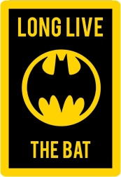 Predpražnik Batman 80 × 120 cm – licenciran poliestrski predpražnik