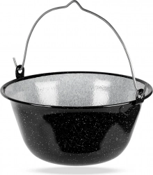 Viseči emajlirani madžarski kotliček 9,5 l