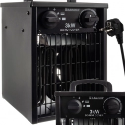 Električna prenosna grelna enota z ventilatorjem 3 kW KAMINER