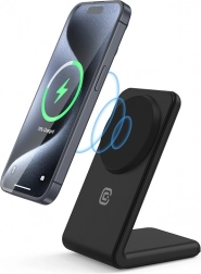 Magnetno stojalo z brezžičnim polnjenjem 2v1 z MagSafe za iPhone in AirPods – MagSafe