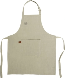 Bombažna kuhinjska predpasnika na zavezovanje GREENISH, zelena