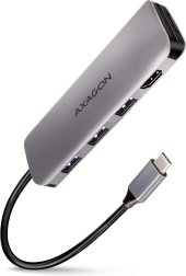 Večvratni Hub 3x USB-A + HDMI + SD/microSD, USB-C 3.2 Gen1, 20 cm kabel USB-C