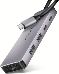 Večvratni USB-C hub AXAGON HMC-5H60 5v1