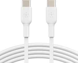 Pvc usb-c to usb-c cable 1m white