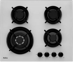 Plinska kuhalna plošča iz stekla z WOK gorilnikom 13 cm