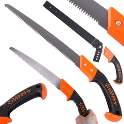 Vrtna ročna žaga za veje s etuijem za pas