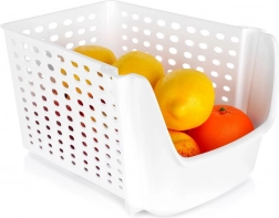 Bel perforiran koš za sadje in zelenjavo 29 × 21 × 16 cm