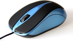 Optična miška Media-Tech PLANO črno-modra