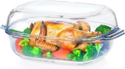 Steklena ognjevarna pekača s pokrovom 3,1 + 2,6 l VILDE