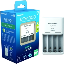 Polnilec Eneloop Advanced AA/AAA + 4× AA 2000 mAh