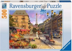 Ravensburger sestavljanka Pariz: večerni sprehod 500 koščkov