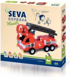 Seva Doprava – gasilci, sestavljanka 545 delov