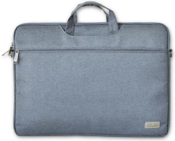 Siva torba za prenosnik 16"