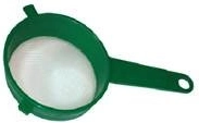 Kuhinjsko cedilo 20 cm iz plastike z drobno mrežico 1,3 mm