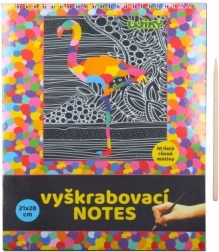 Notes za praskanje s pisanim slikami