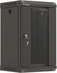 Viseča omara za rack 10 palcev 9U 300x300 črna