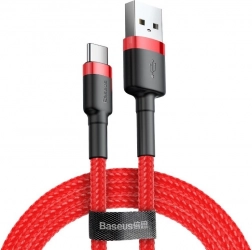 Baseus Cafule kabel USB‑C 1 m rdeč