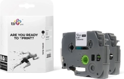 Trak TBTB-TZE231 Brother črna na beli 12 mm × 8 m, 2 kos.