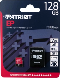 MicroSD kartica 128GB V30 Patriot EP A1