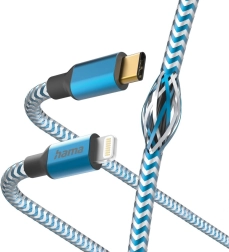 Polnilni kabel 1,5 m USB-C Lightning moder