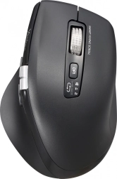 Ergonomska brezžična miška z baterijo za ponovno polnjenje in dvojnim povezovanjem 2× Bluetooth + USB 2,4 GHz SPIN