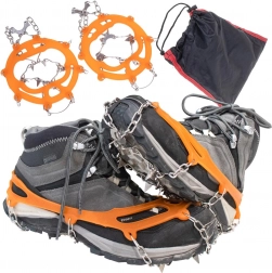 Nedrseči pokrovi za čevlje s konicami in verigami