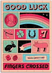 GALISON puzzle veliko sreče – 60 koščkov