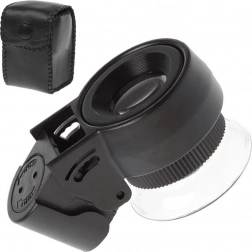 Žepna zlatarna lupa 45x z LED in UV osvetlitvijo