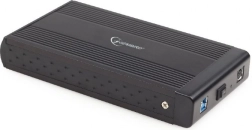 Zunanje aluminijasto ohišje za 3,5" HDD z USB 3.0, črno