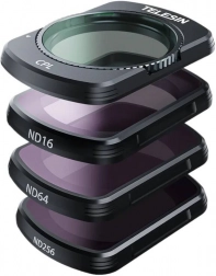 Komplet filtrov za objektiv CPL + ND16/64/256 TELESIN za DJI Osmo Pocket 3