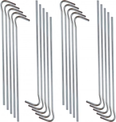 Jekleni šotorski kleni 18 cm, set 20 kosov