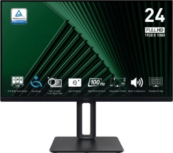 Monitor 23,8" MSI PRO MP245PG LED, Full HD, 100 Hz, črn