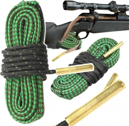 Čistilna vrvica za cev z vgrajenimi medeninastimi ščetkami 5.56/.223/.22